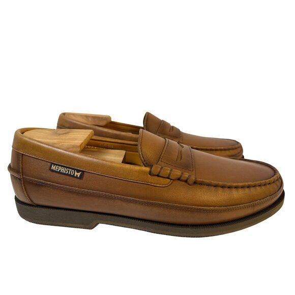 Mephisto Men's Cap Vent Penny Loafer Premium Leather SZ EU44, US 10 - Picture 2 of 13